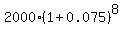 2000%2A%281%2B0.075%29%5E8