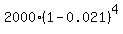 2000%2A%281-0.021%29%5E4