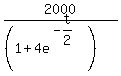 2000%2F%28%281%2B4e%5E%28-t%2F2%29%29%29