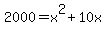 2000=x%5E2%2B10x