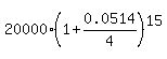 20000%2A%281%2B0.0514%2F4%29%5E15