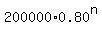 200000%2A0.80%5En