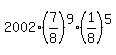 2002%2A%287%2F8%29%5E9%2A%281%2F8%29%5E5