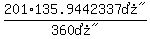 201%2A%22135.9442337%B0%22%2F%22360%B0%22