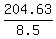 204.63%2F8.5