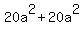 20a%5E2%2B20a%5E2