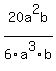 20a%5E2b%2F6a%5E3b