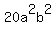 20a%5E2b%5E2