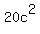 20c%5E2