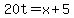 20t=x%2B5