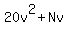 20v%5E2+%2BNv