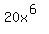20x%5E%286%29