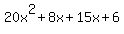 20x%5E2%2B8x%2B15x%2B6