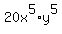 20x%5E5%2Ay%5E5