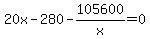 20x-280-105600%2Fx+=+0