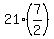 21%2A%287%2F2%29