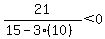 21%2F%2815-3%2810%29%29%3C0