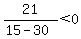 21%2F%2815-30%29%3C0