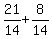 21%2F14+%2B+8%2F14