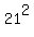 21%5E2
