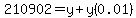 210902=y%2By%280.01%29