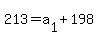 213=a%5B1%5D%2B198