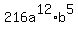 216a%5E12%2Ab%5E5