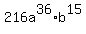 216a%5E36%2Ab%5E15