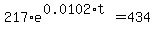 217%2Ae%5E%280.0102%2At%29+=+434