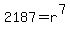 2187+=+r%5E7