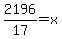 2196%2F17=x