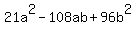 21a%5E2-108ab%2B96b%5E2