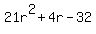 21r%5E2%2B4r-32
