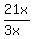 21x%2F%283x%29