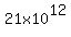 21x10%5E12