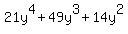 21y%5E4%2B49y%5E3%2B14y%5E2