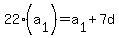 22%28a%5B1%5D%29+=+a%5B1%5D+%2B+7d