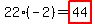 22%2A%28-2%29=highlight%2844%29
