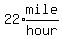 22%2Aexpr%28mile%2Fhour%29