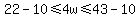 22-10%3C=4w%3C=43-10