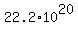 22.2%2A10%5E20