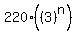 220%2A%28%283%29%5En%29