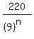 220%2F%28%289%29%5En%29