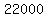 22000