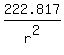 222.817%2Fr%5E2