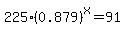 225%280.879%29%5Ex=91