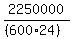 2250000%2F%28%28600%2A24%29%29