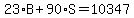 23%2AB%2B90%2AS=10347