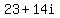 23%2B14i