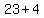 23%2B4